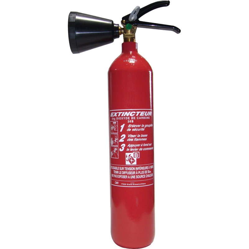 Extincteur CO² - Produits - A2P Incendie